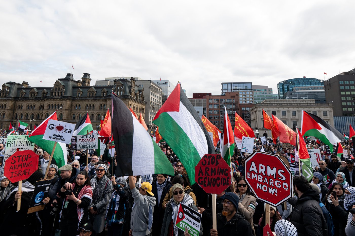 Palestine: des élus libéraux appellent à ce que le Canada emboîte le pas à la France