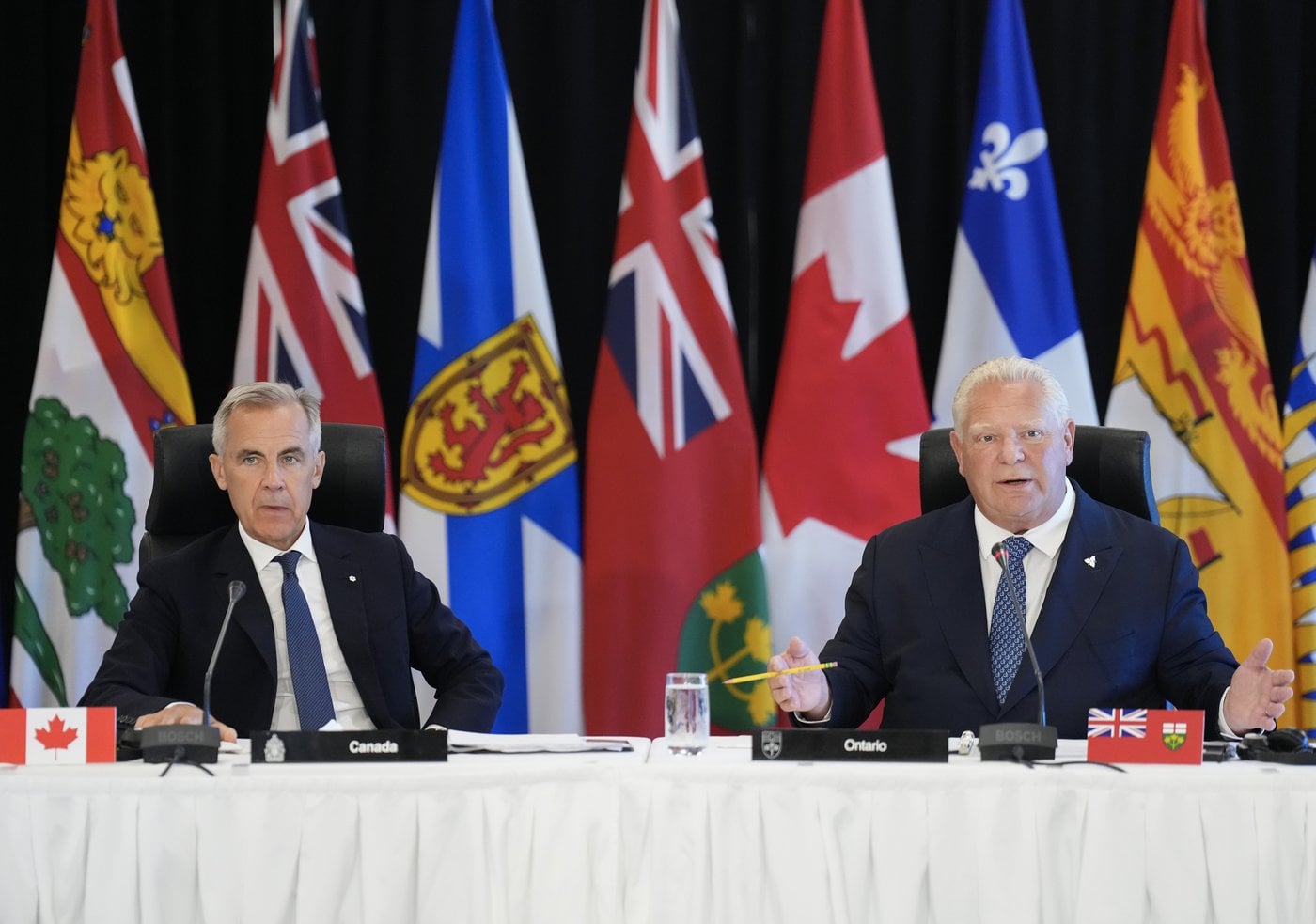Doug Ford rencontrera Mark Carney lundi pour préconiser une baisse des impôts