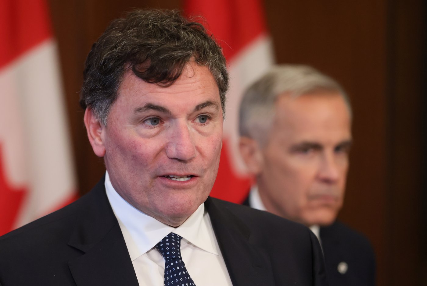 Droits de douane: Dominic LeBlanc «encouragé» après sa rencontre avec Lutnick