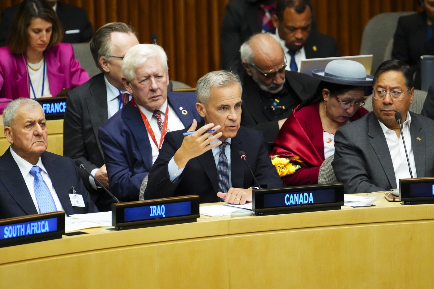 Carney entrevoit des possibilités pour le Canada à l'issue de sa visite à l'ONU
