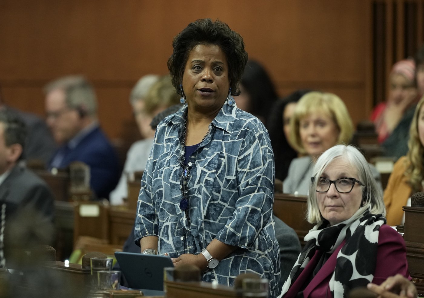 Marjorie Michel hésite à signer d'autres accords sur l'assurance-médicaments