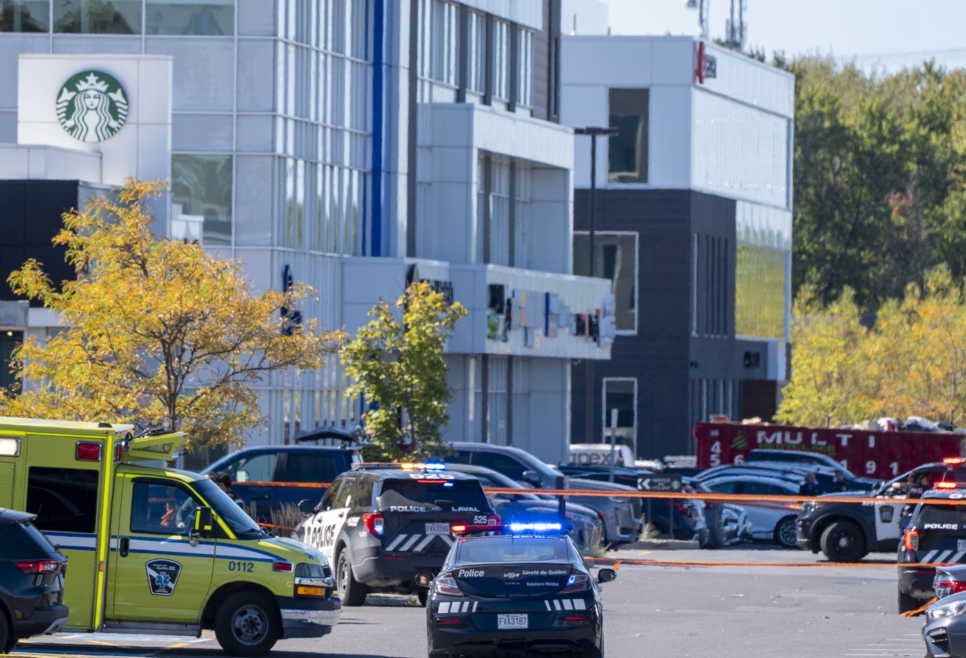 Trois personnes ont été blessées après des coups de feu à Laval