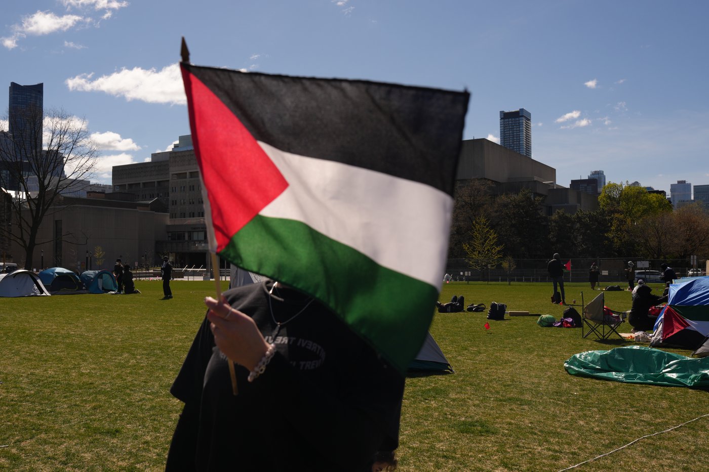 La mairie de Toronto hisse le drapeau palestinien en soutien à son indépendance