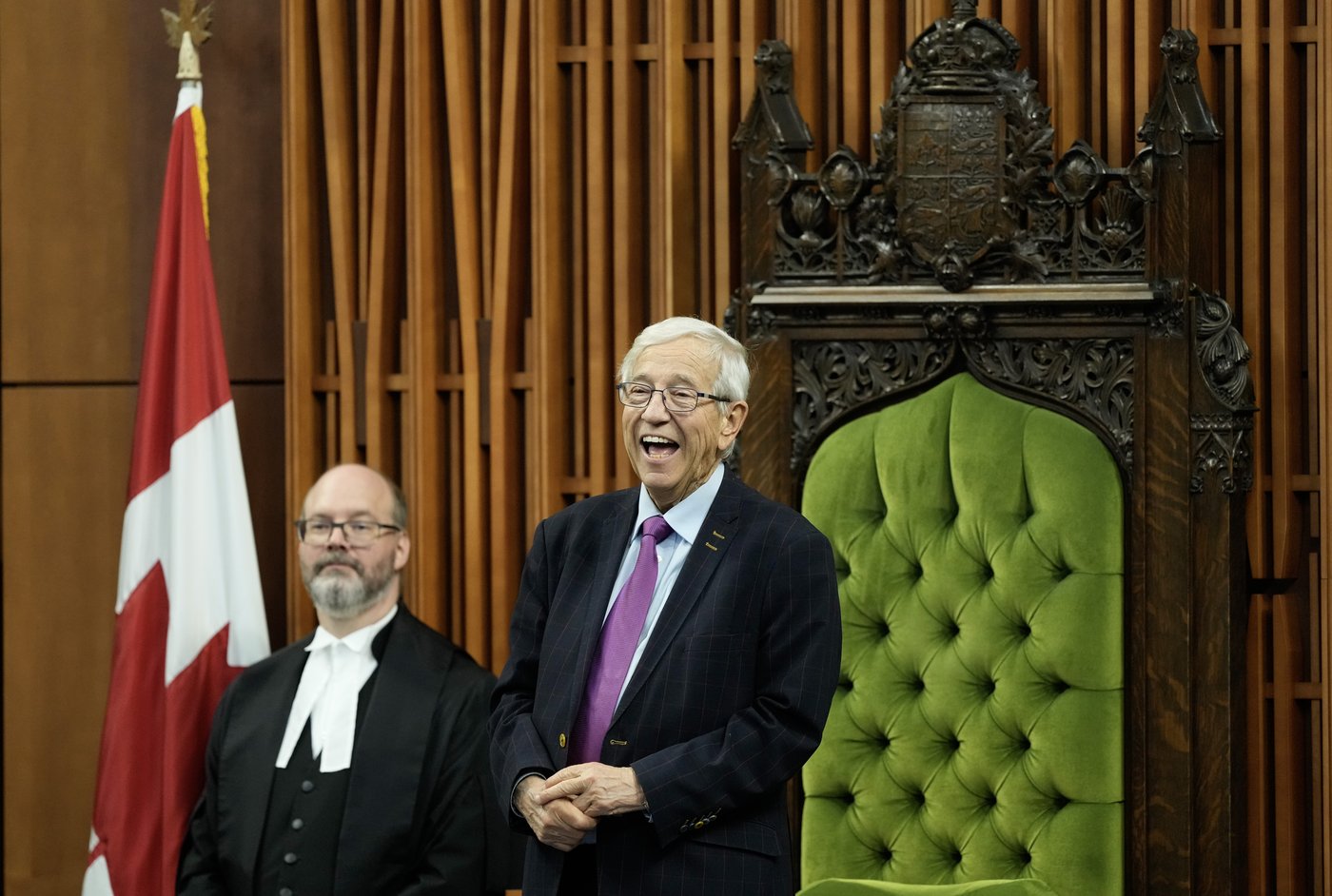 La longévité du député Louis Plamondon au Parlement fédéral saluée par ses pairs