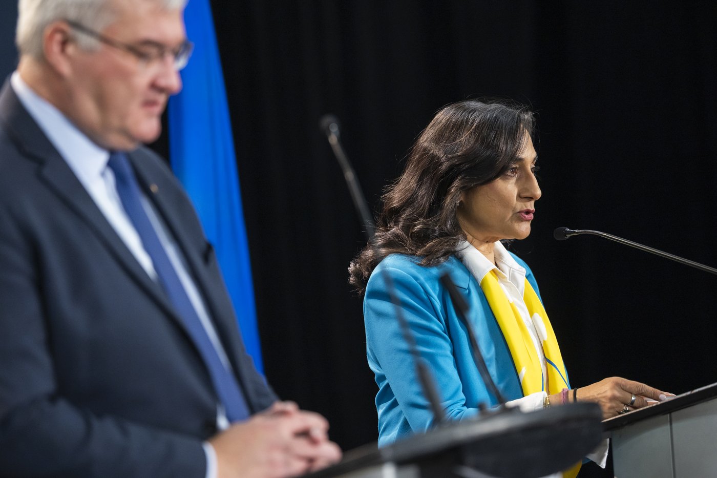 La ministre Anita Anand réaffirme le soutien du Canada à la souveraineté de l'Ukraine