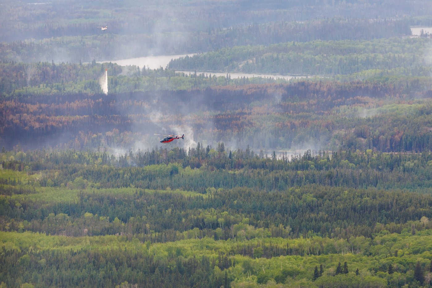 Des élus américains appellent le Canada à limiter la fumée des feux de forêt