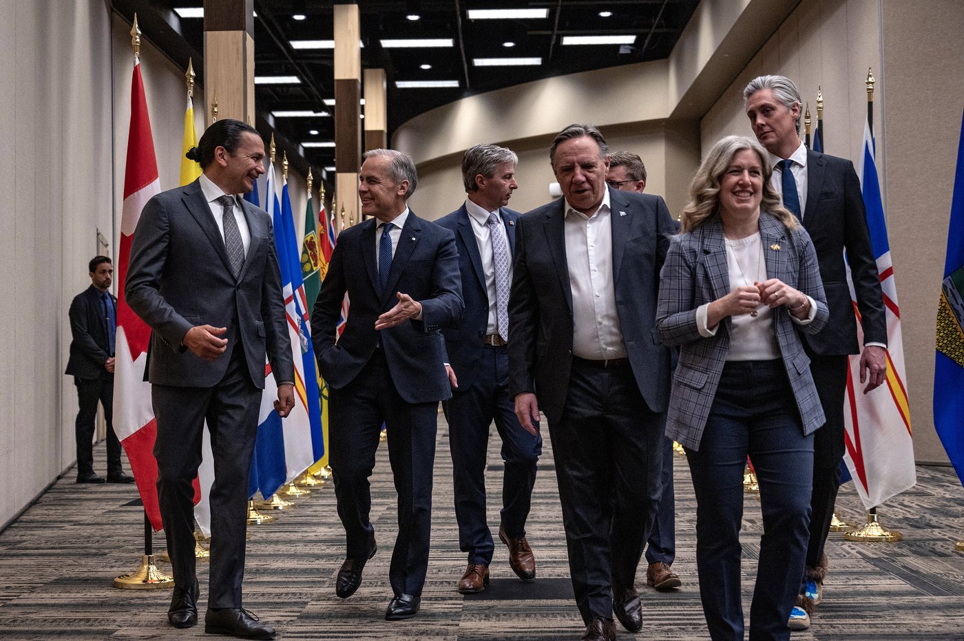 Les premiers ministres se réunissent à Ottawa avant les négociations sur l'ACEUM
