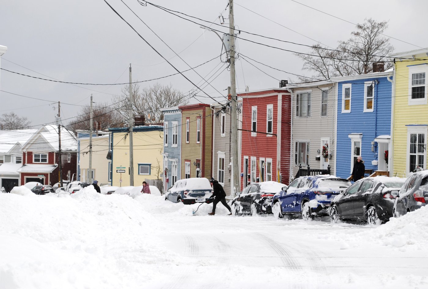 Certaines régions du Canada atlantique à nouveau frappées par une tempête hivernale