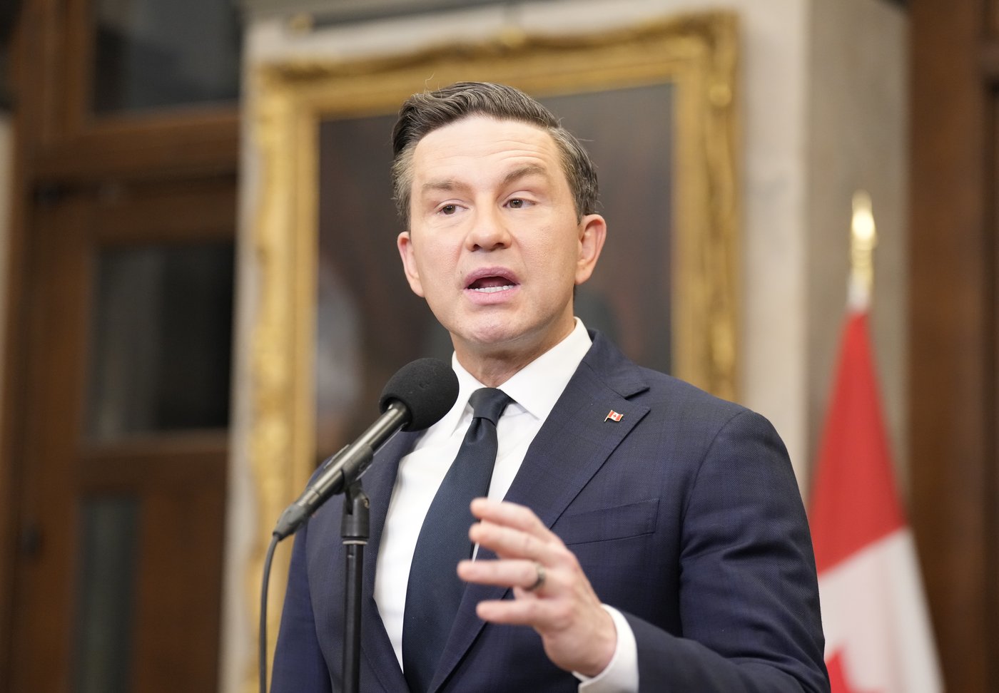 Poilievre présentera sa vision des relations avec les États-Unis