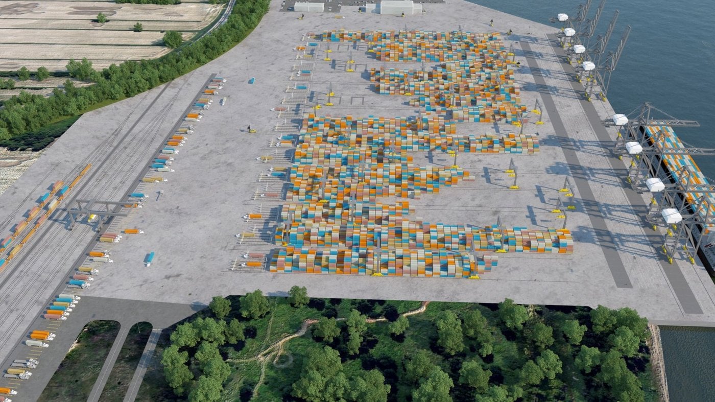 Port: des militants disent avoir planté des barres d'acier dans les arbres