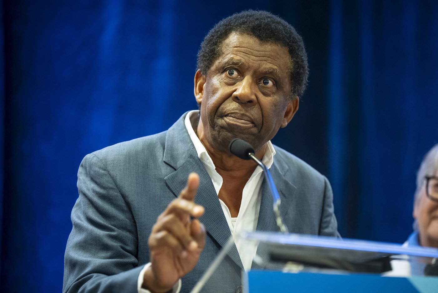 Dany Laferrière dans la délégation du président Macron au Japon et en Corée du Sud