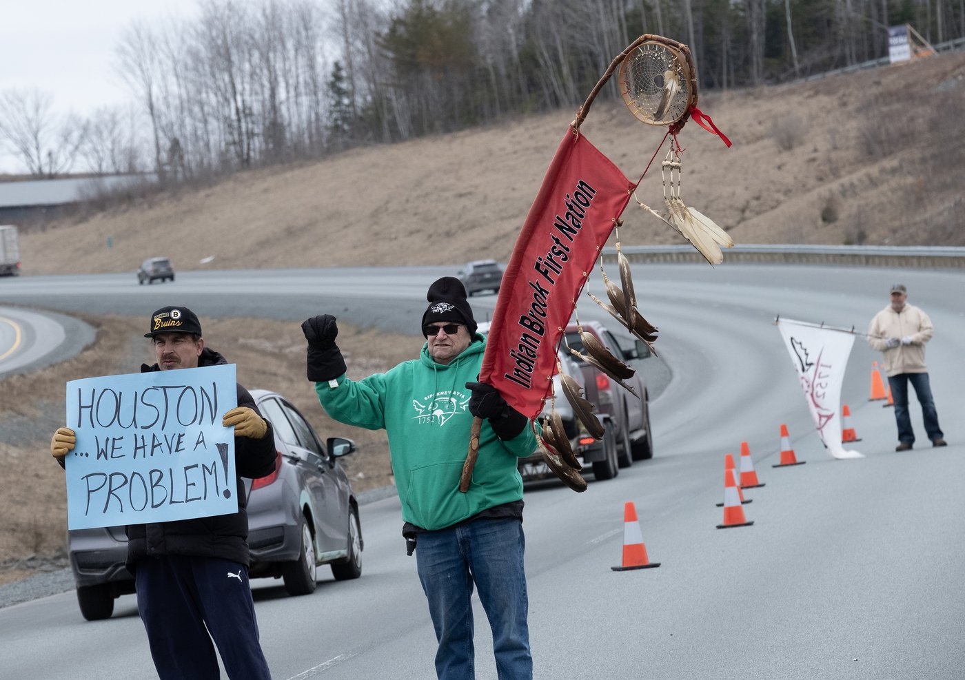 La route 4 en Nouvelle-Écosse rouvre après une manifestation des Premières Nations