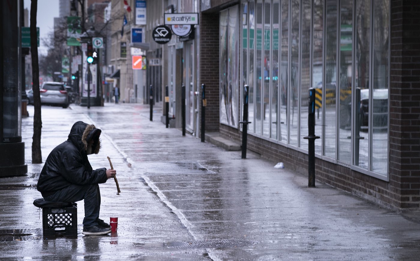 Le nombre de personnes itinérantes hébergées a augmenté de 15 % au Québec