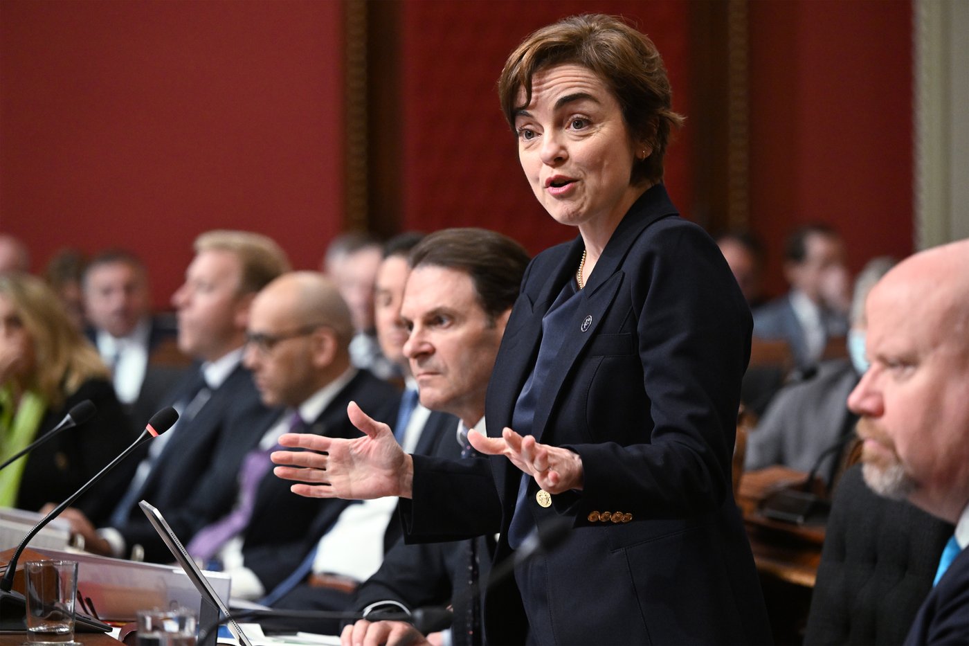Loi Gabie Renaud: Christine Fréchette «troublée» par l'attitude de PSPP