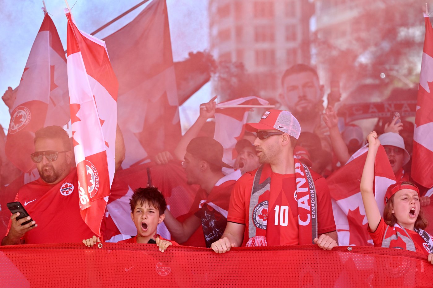 Coupe du monde: les partisans se préparent pour le match du Canada à Vancouver