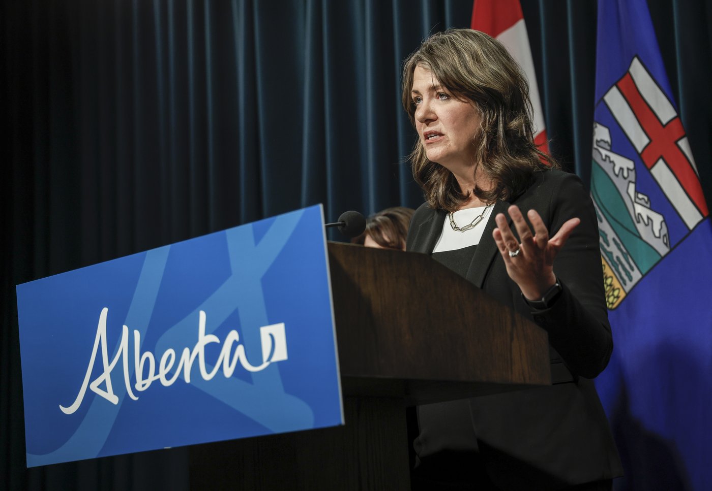 Danielle Smith s'en prend à Mark Carney après que le chef libéral l'a critiquée