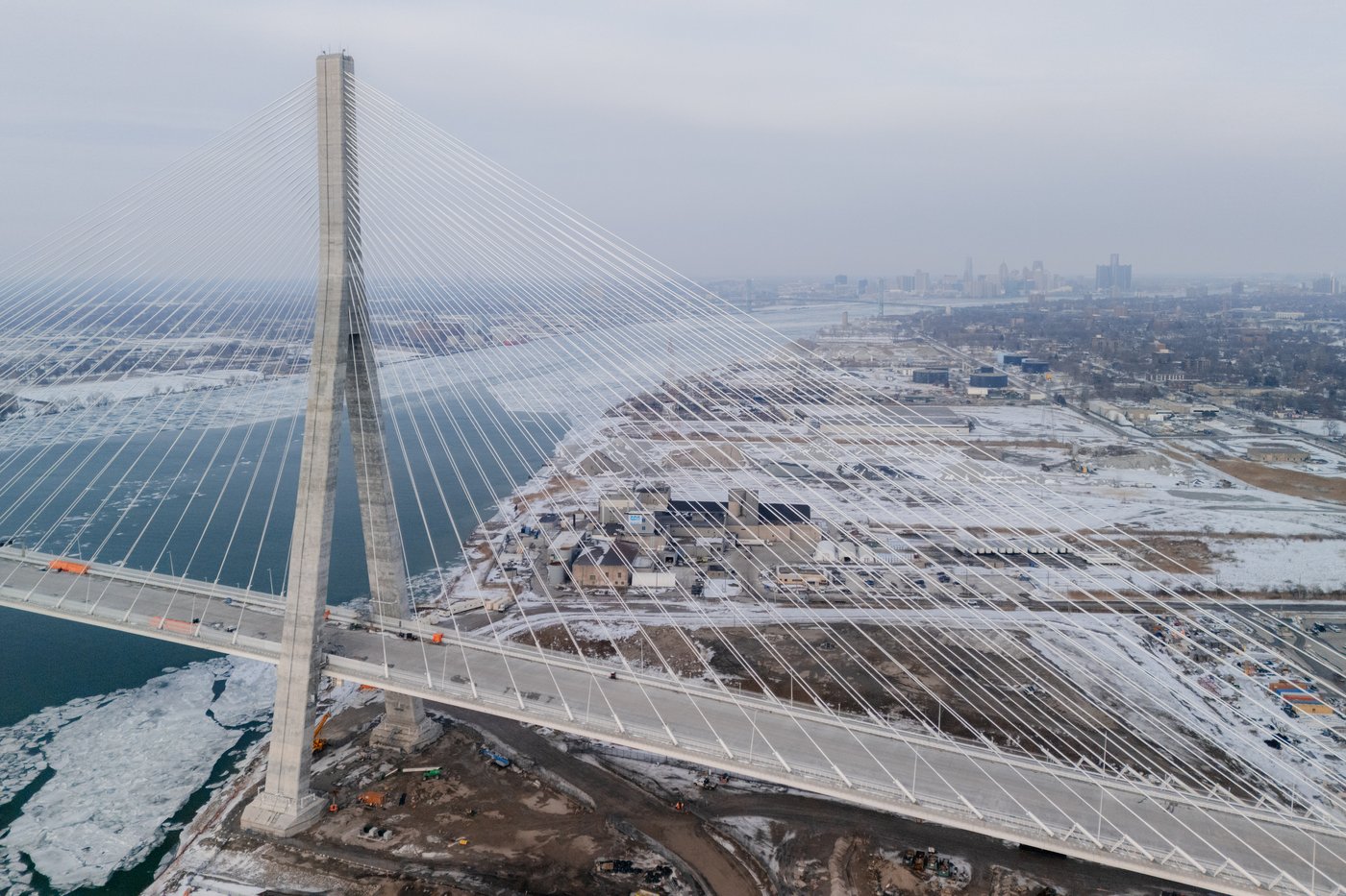 L'inauguration du pont international Gordie-Howe devrait avoir lieu cette semaine