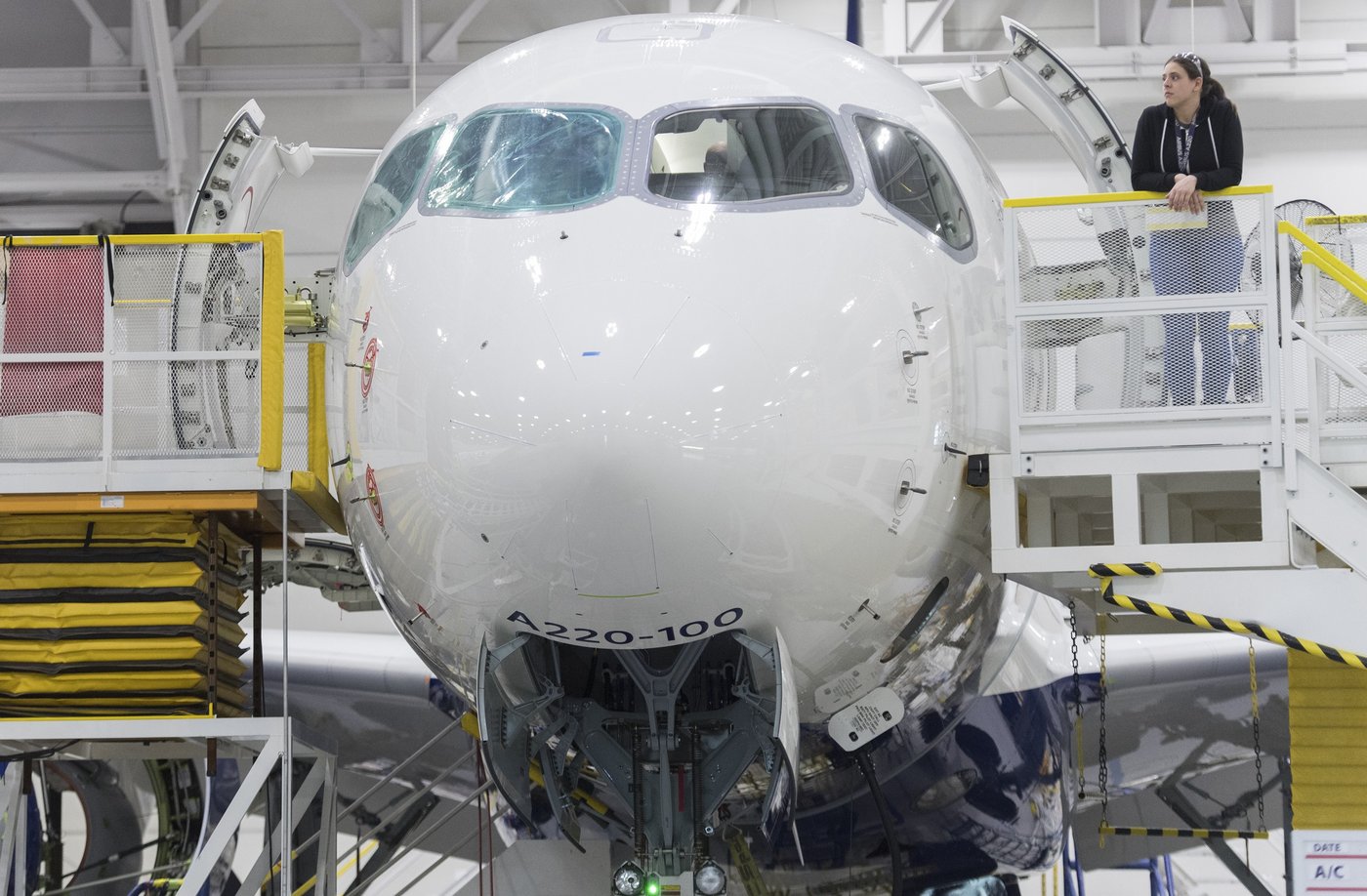 Québec ouvert à réinvestir dans l'aventure des avions A220 d'Airbus