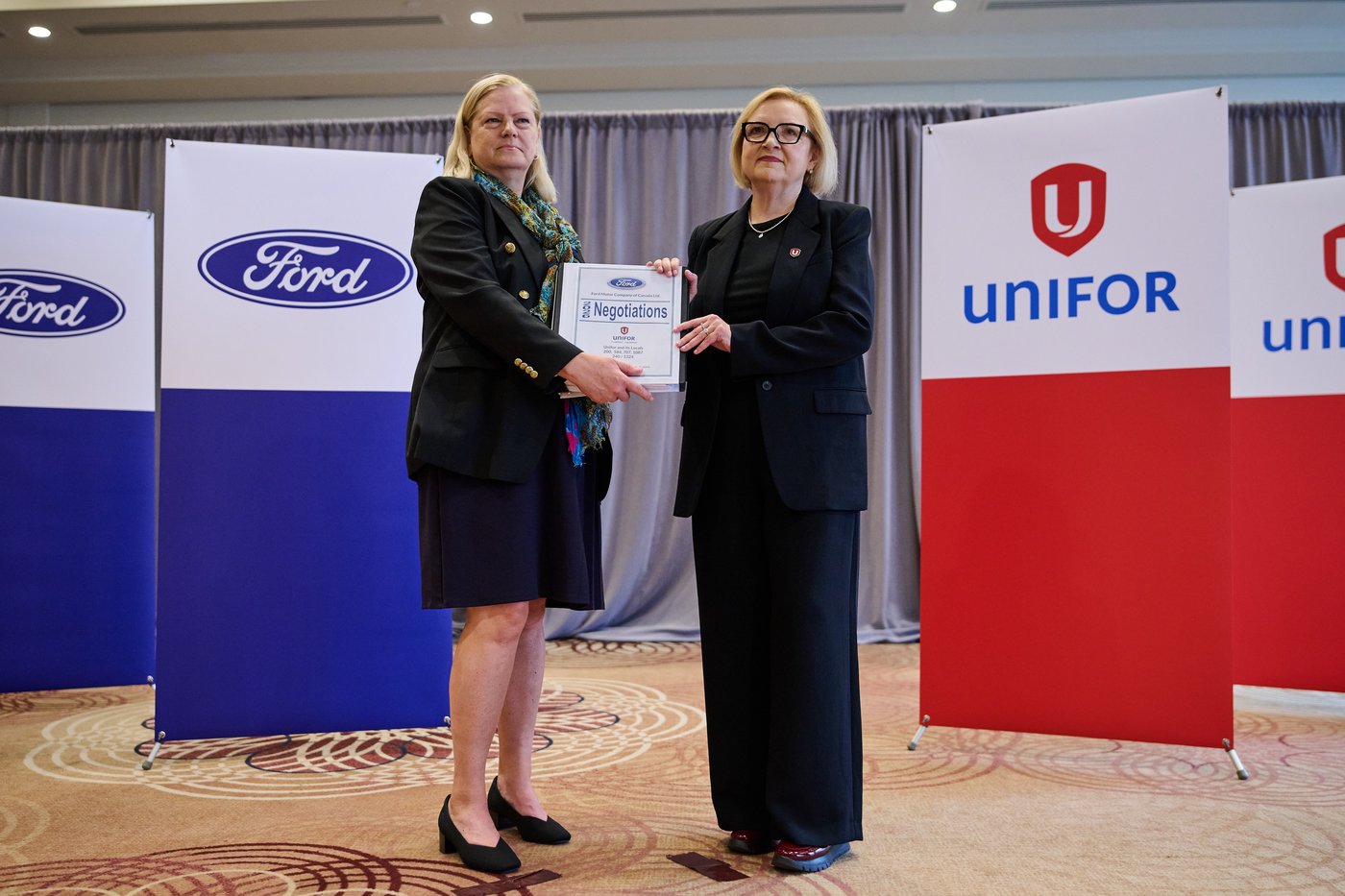 Ford et Unifor concluent un accord de principe sur une convention collective