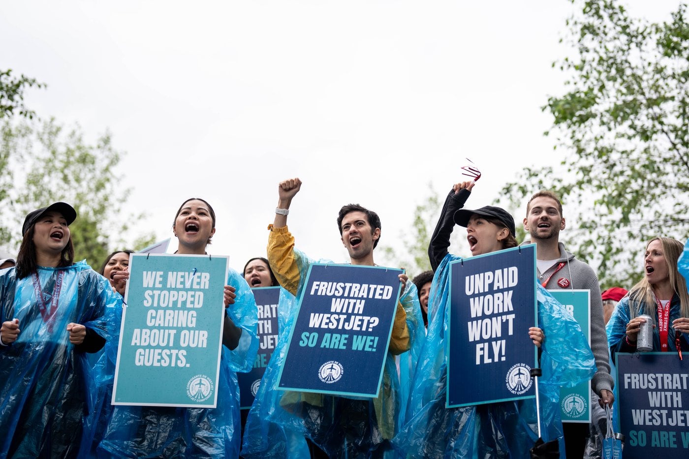 Alerte: une entente de principe est intervenue entre WestJet et ses agents de bord