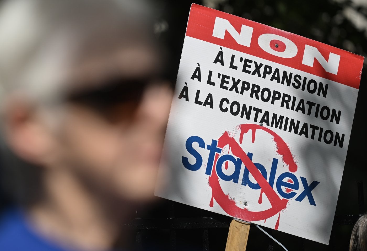 Des citoyens font part de leur «ras le bol» lors d'une manifestation contre Stablex