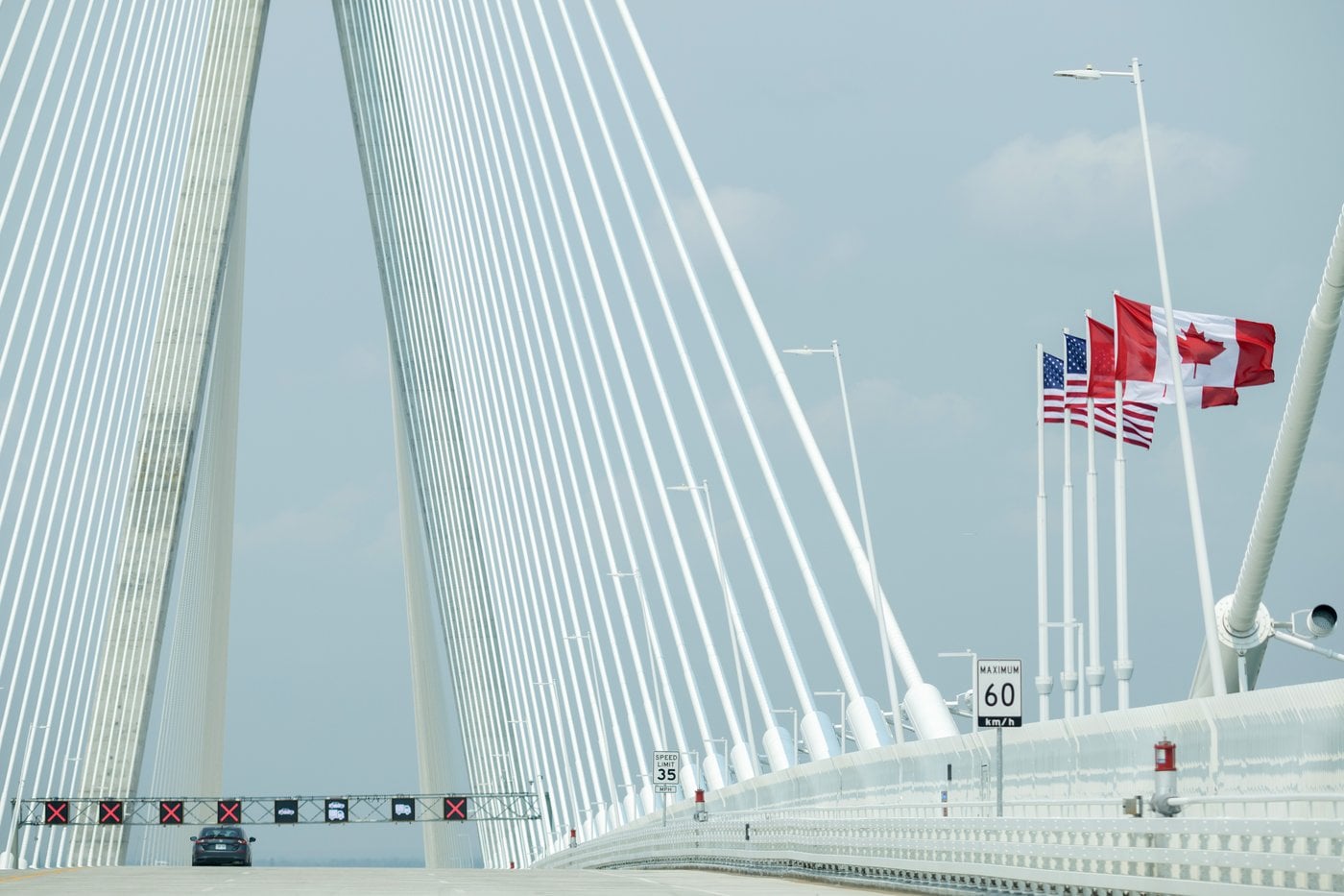 Le pont Gordie-Howe est désormais ouvert aux piétons et aux cyclistes