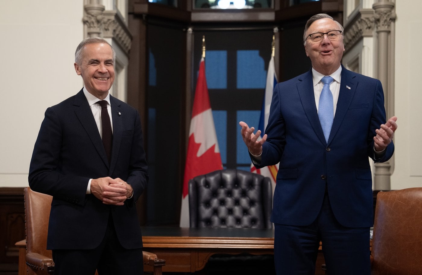 Carney fera une annonce à St. John's en présence de Fréchette et Wakeham