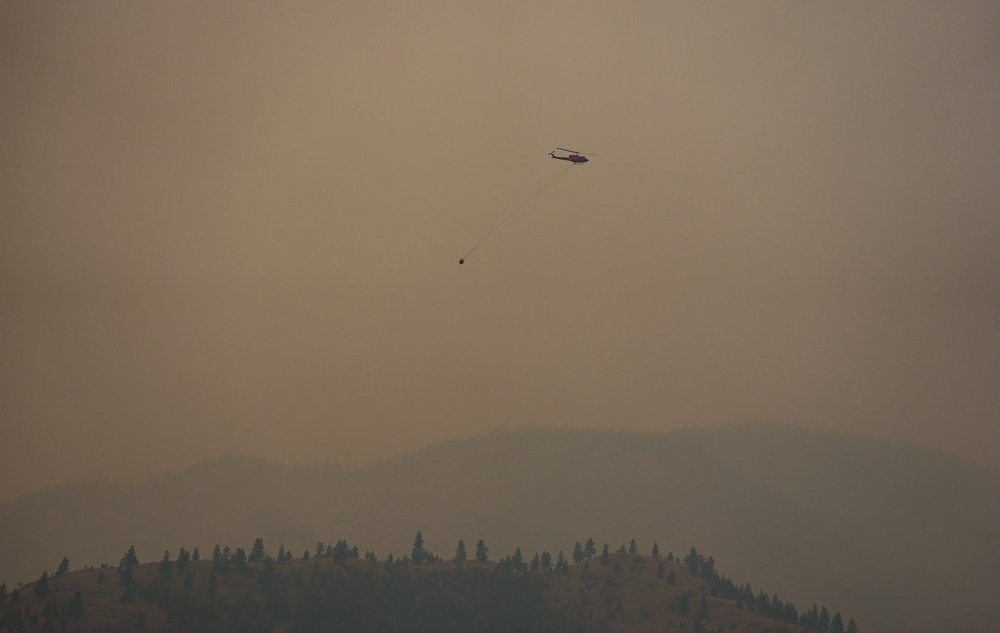Des renforts du Mexique arrivent pour combattre les flammes en Colombie-Britannique