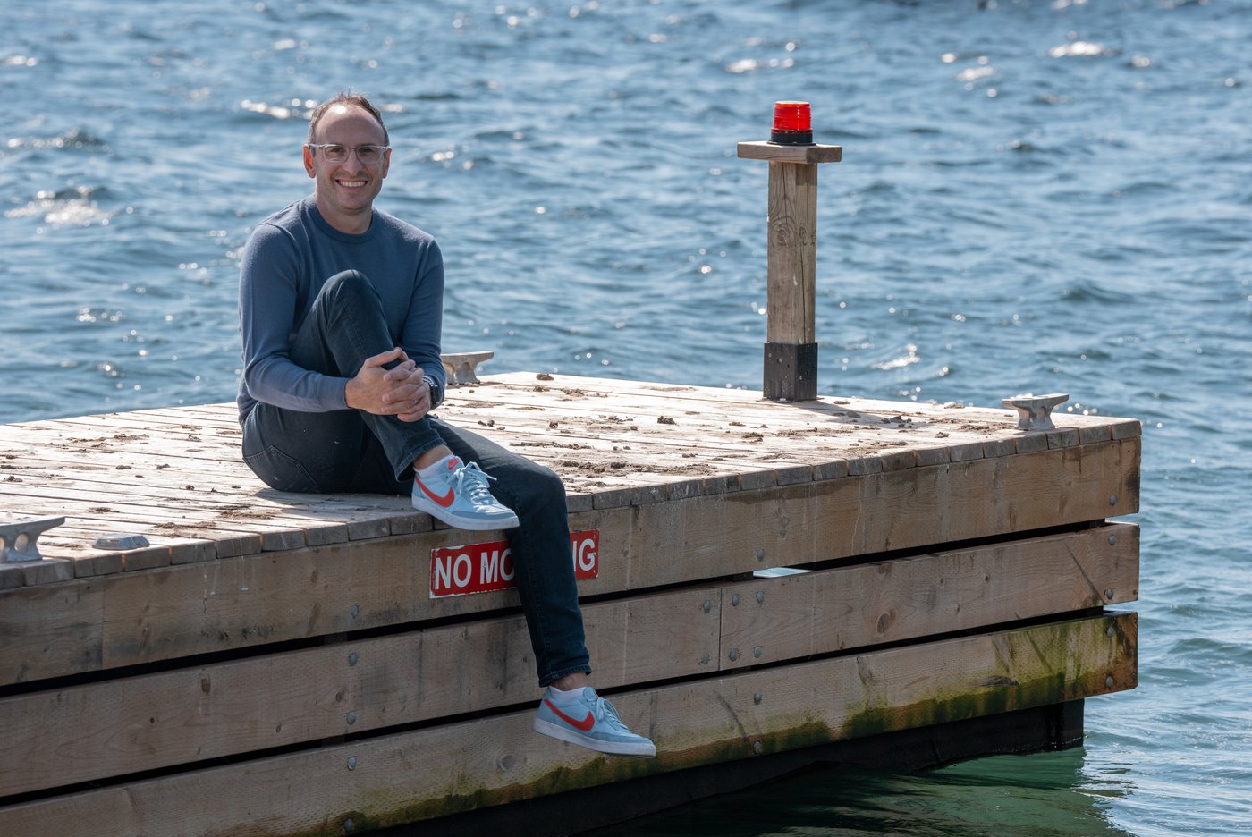 Le président et chef de la direction de MapQuest visite le lac Ontario