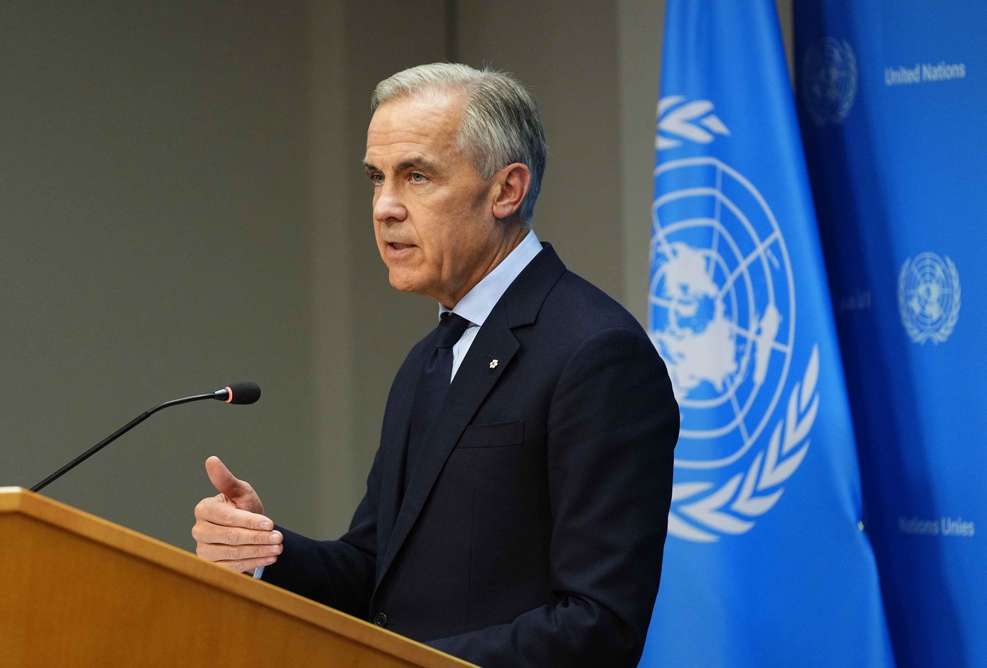 Mark Carney prendra part à un événement sur l’observation des océans à l'ONU