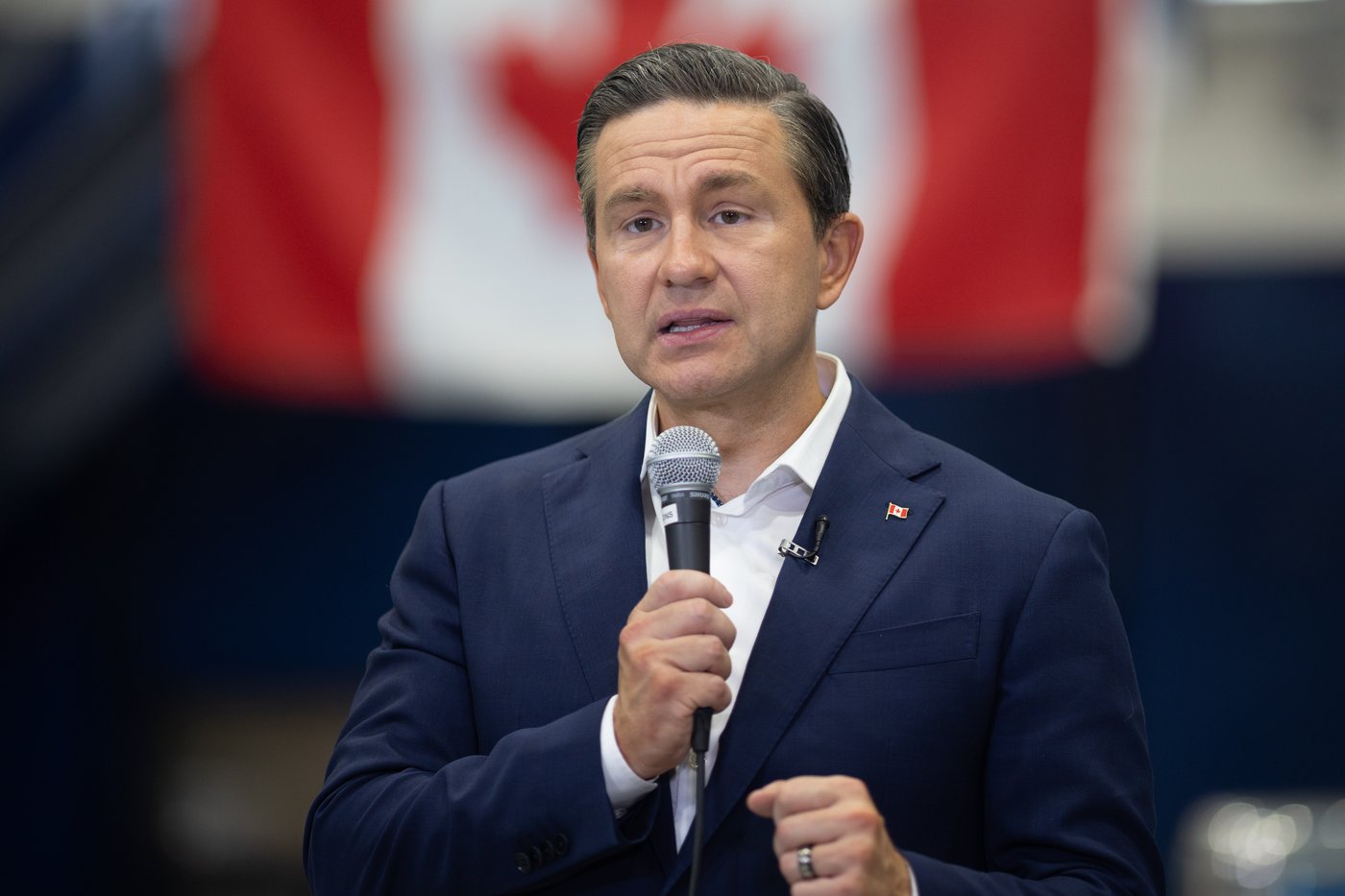 À New York, Poilievre prône des liens plus étroits entre le Canada et les États-Unis