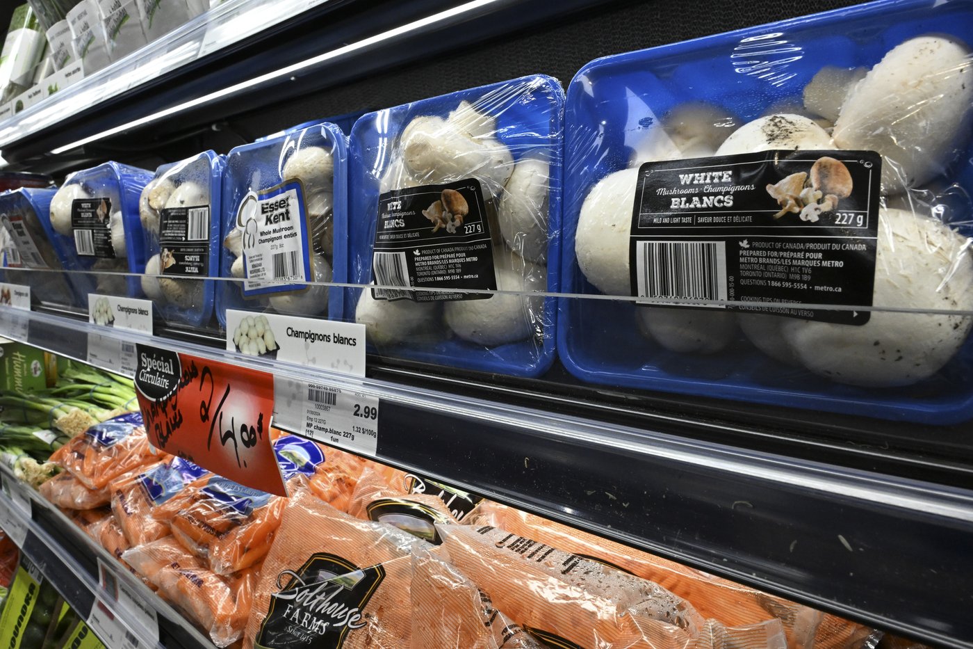Entente de principe au Centre de distribution de fruits et légumes Metro de Laval