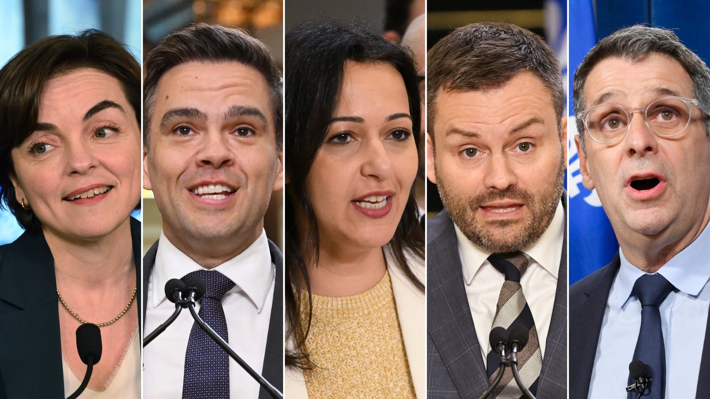 Les chefs participent à leur dernier débat avant les élections du 5 octobre