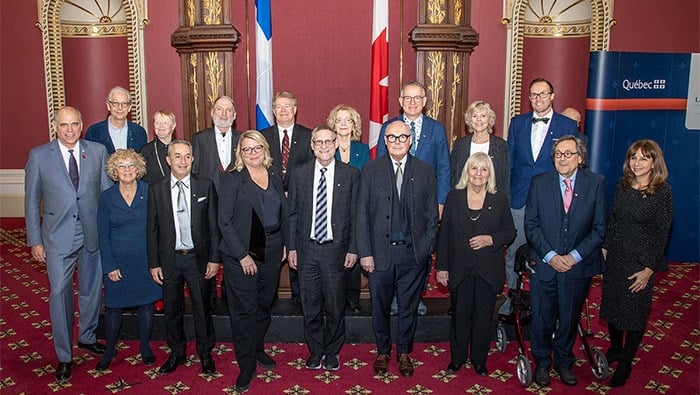 Les récipiendaires des Prix du Québec 2019.