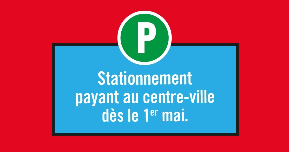 Centre-ville de Joliette : reprise du stationnement payant le 1er mai