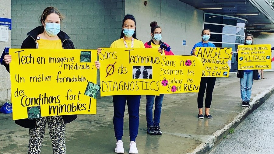 Imagerie médicale : mobilisation face au silence radio de Legault