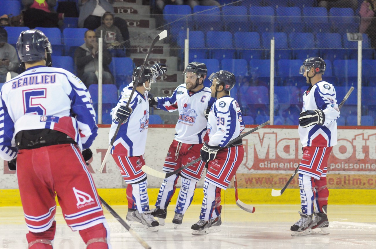 Victoire du Blizzard Cloutier Nord-Sud en fusillade
