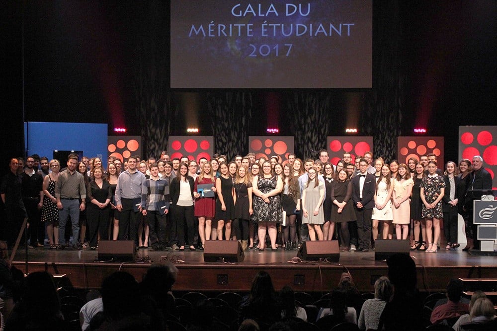 La Fondation et le Cégep de Trois-Rivières remettent 33 000 $ en bourses lors de son Gala du mérite étudiant