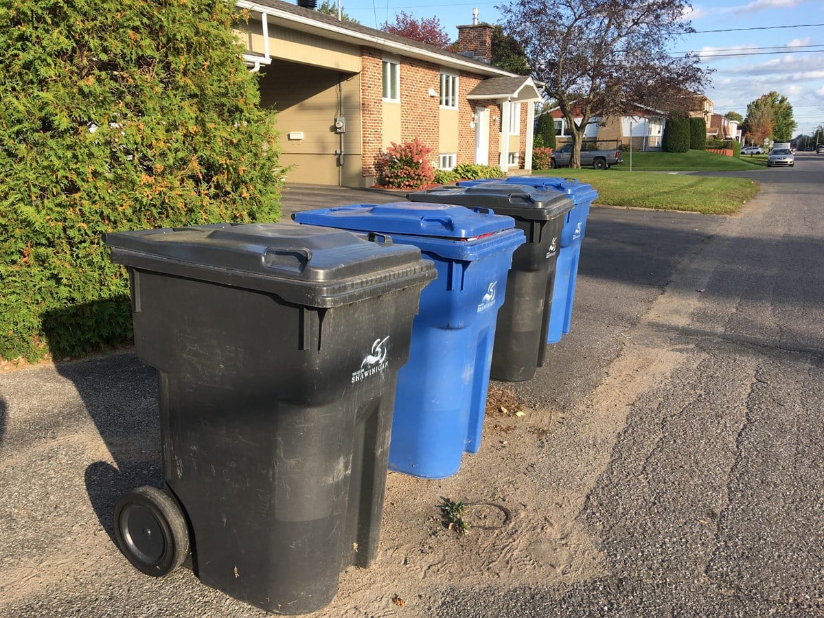 La collecte des déchets bientôt toutes les deux semaines à Shawinigan