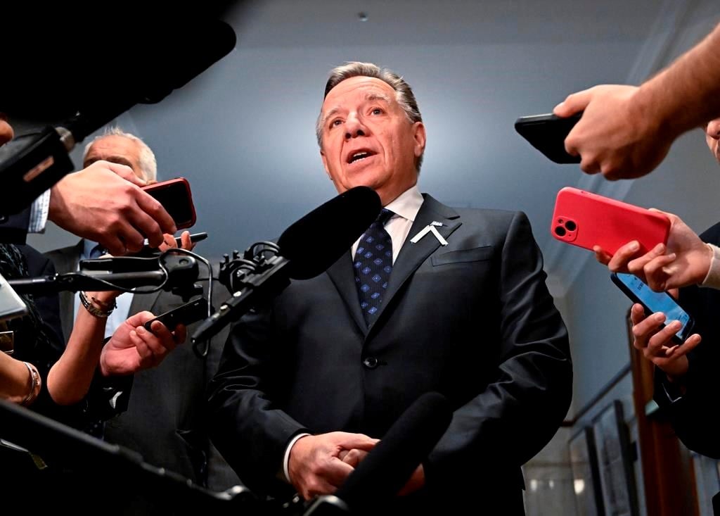 Discours inaugural: Legault veut s'attaquer au déclin du français à Montréal
