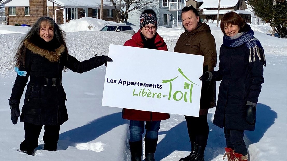 Les deux projets d’envergure des Appartements Libère-Toit accueilleront 31 personnes.