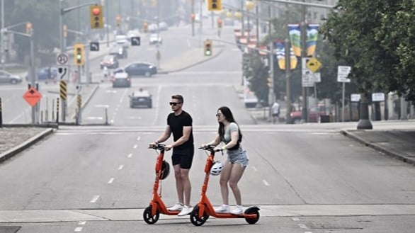 Les blessures liées à l'utilisation des trottinettes électriques sont en hausse