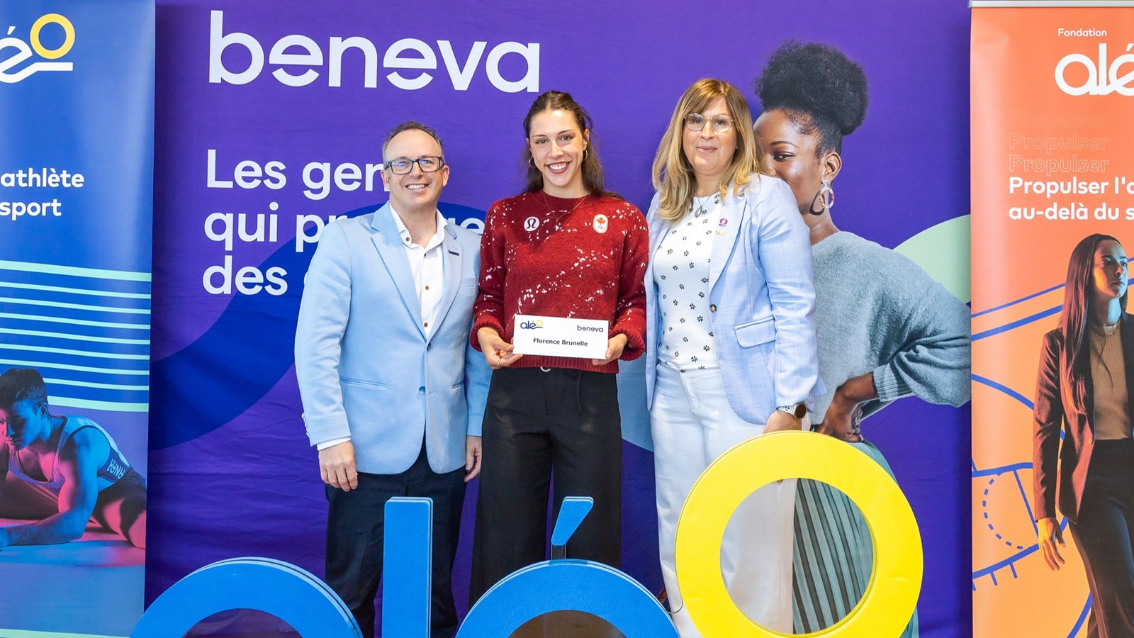Patinage de vitesse courte piste: Florence Brunelle reçoit une bourse de 4 000$