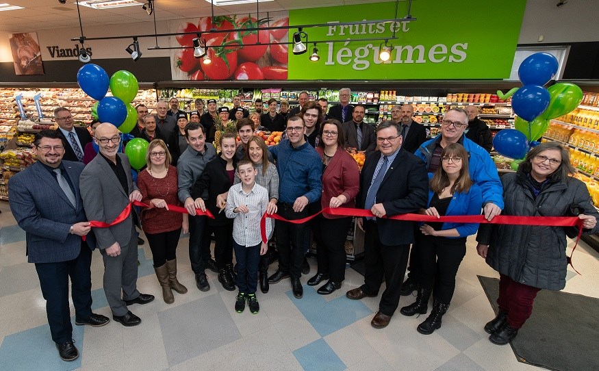 Fin des travaux et inauguration du Marché Richelieu Épicerie Brillant 