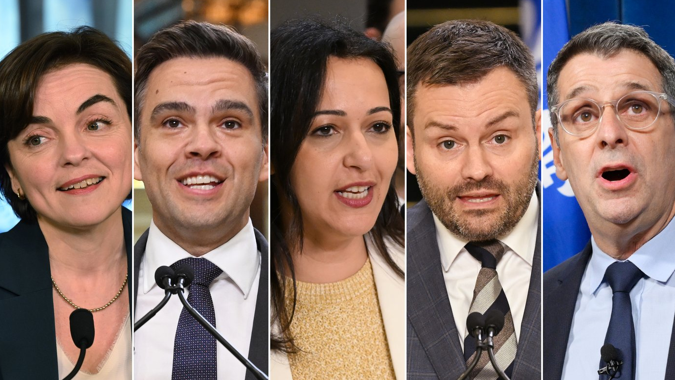 Les chefs participent à leur dernier débat avant les élections du 5 octobre