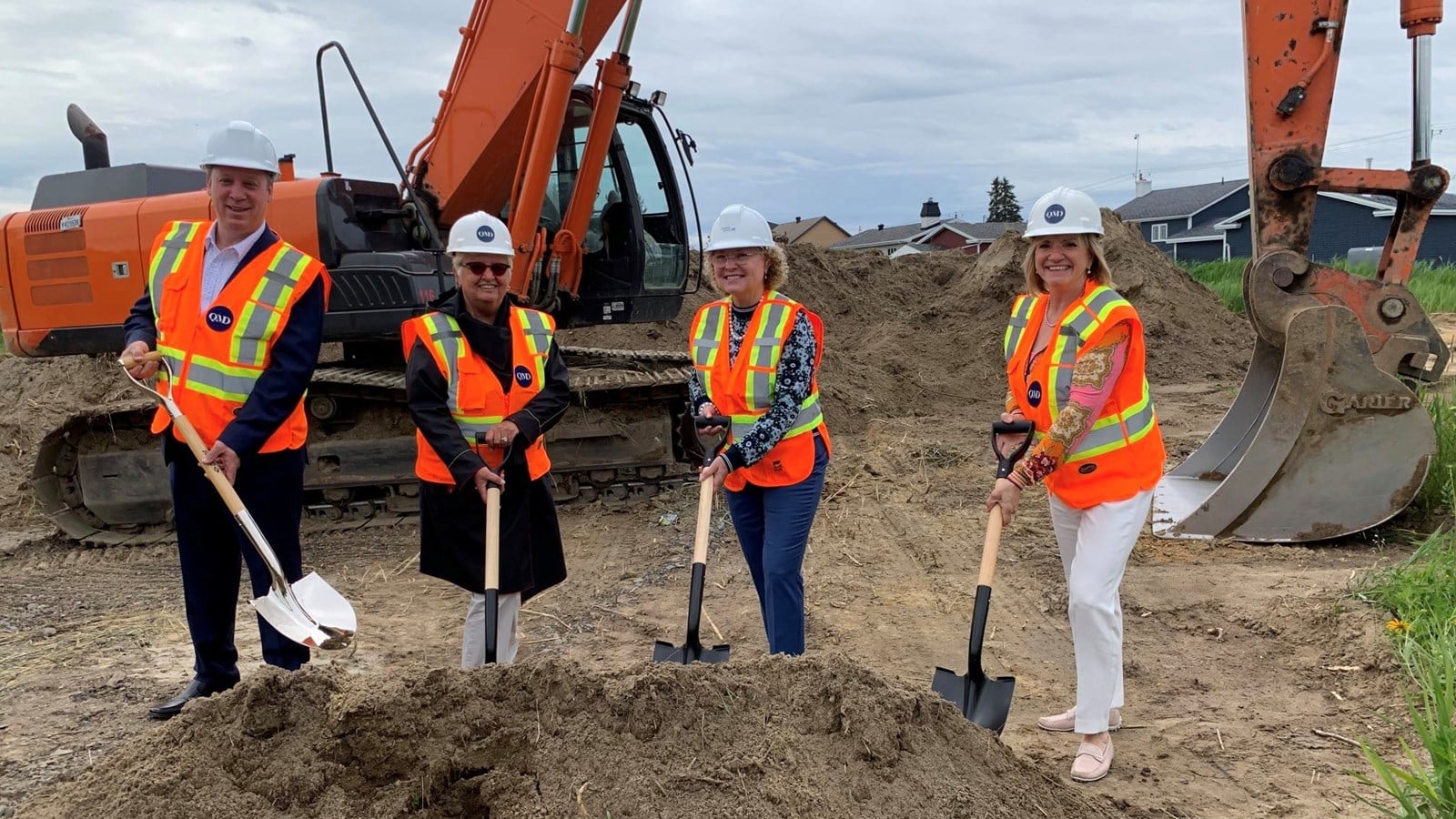 Lancement des travaux de construction de la maison des aînés de Saint-Amable