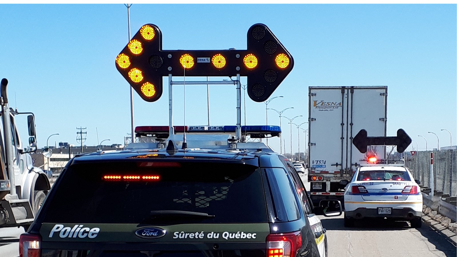 Depuis octobre 2025, les policiers ont effectué 8 732 interceptions de véhicules lourds.