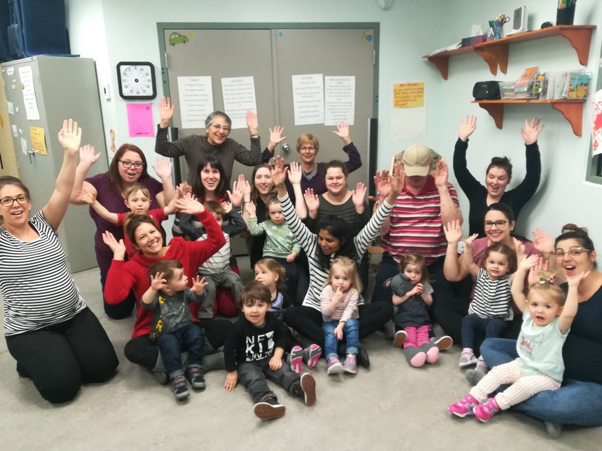 Un atelier pour les 2 ans.