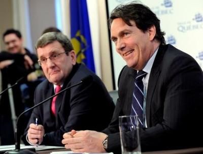 Le maire de Québec, Régis Labeaume, a annoncé que Quebecor Media devenait le gestionnaire exclusif de l'amphithéâtre de Québec et ce, pour les 25 prochaines années.