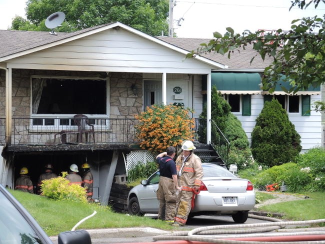 Une maison de la rue Place Chayer a brûlé